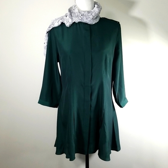 Katherine Barclay Hidden Button Down Mini Dress - Picture 7 of 8